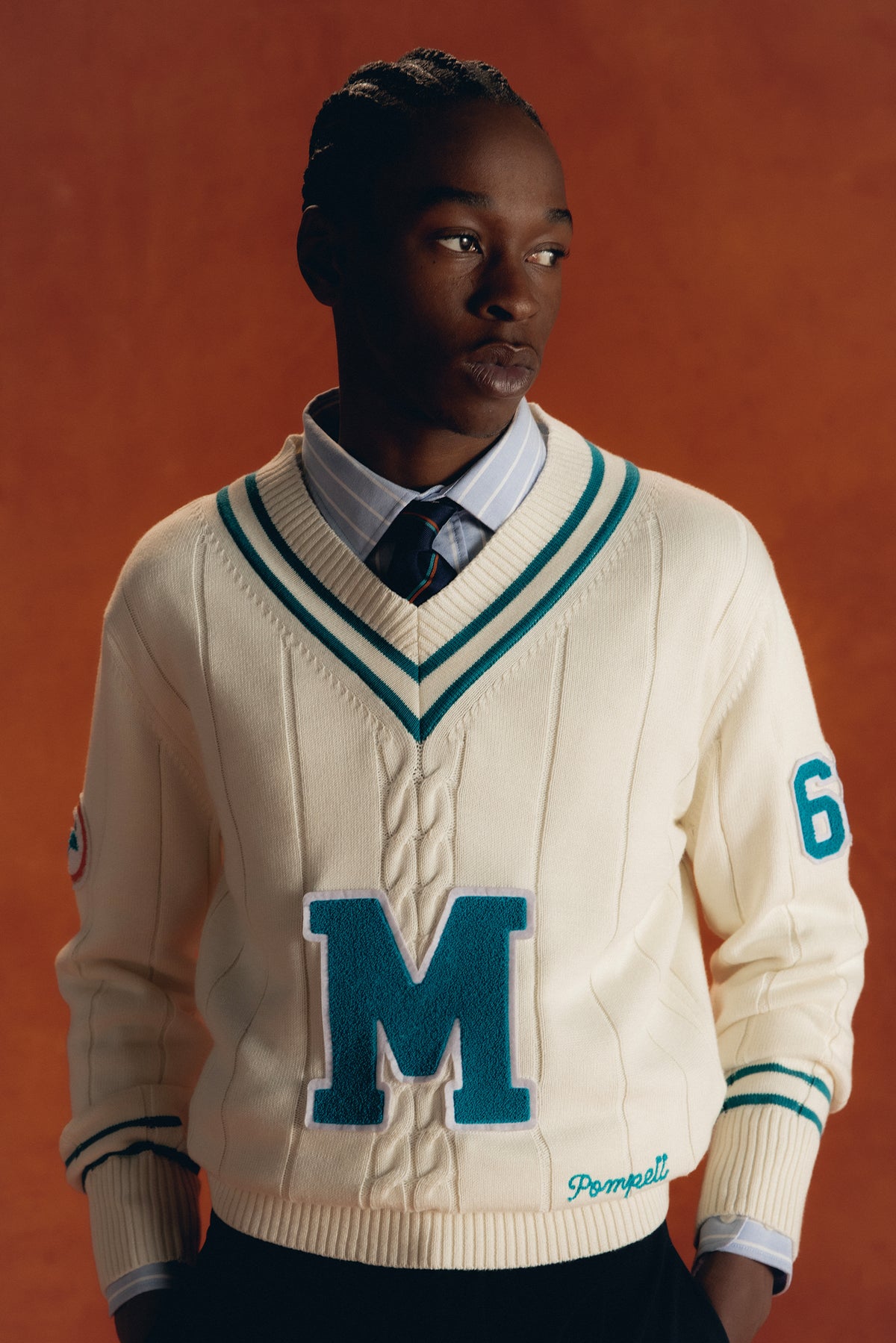 MIAMI DOLPHINS V-NECK KNIT