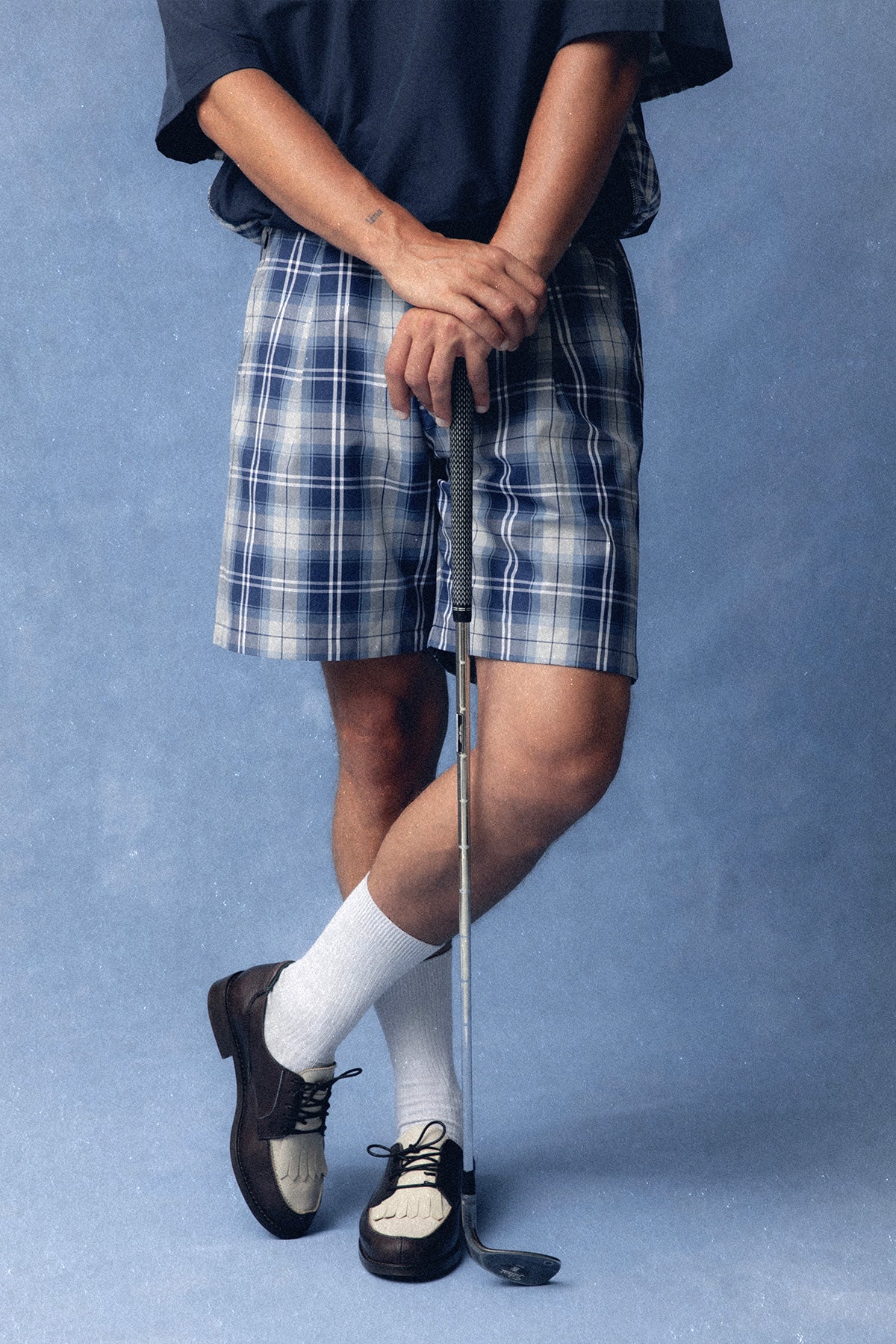 GOLF PLAID SHORTS