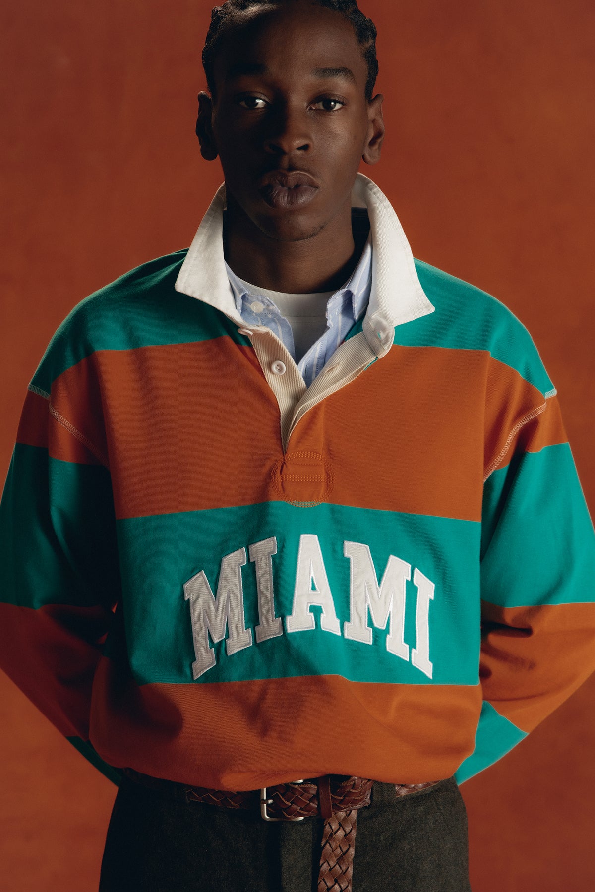MIAMI DOLPHINS RUGBY POLO