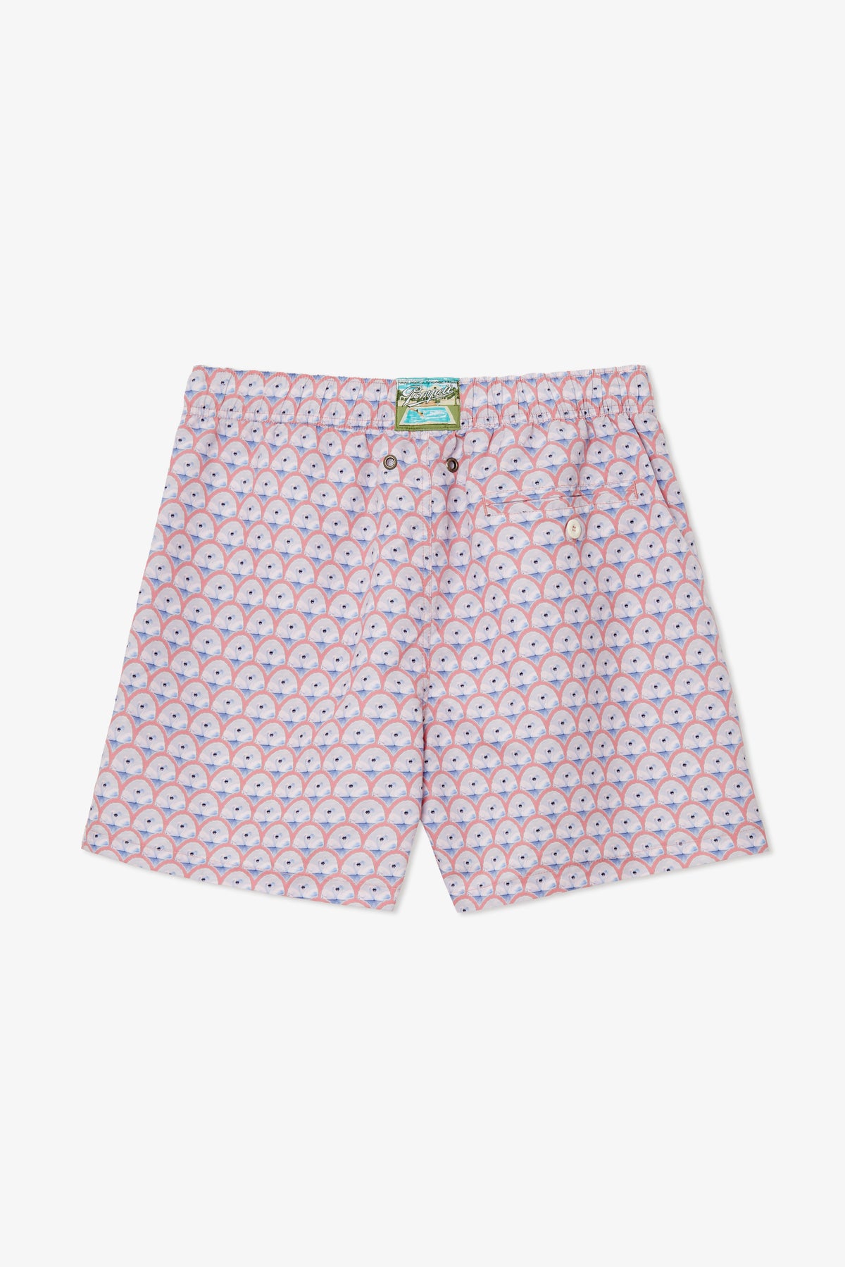 CORAL SWANS SWIM TRUNKS