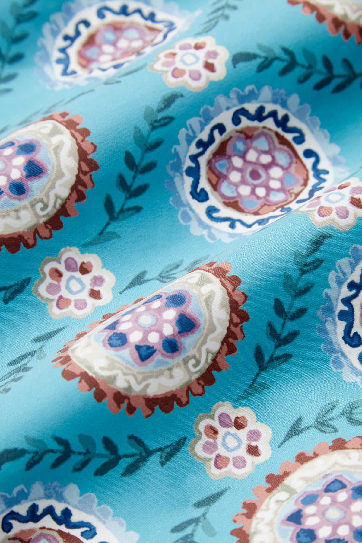TURQUOISE TILE SWIM TRUNKS