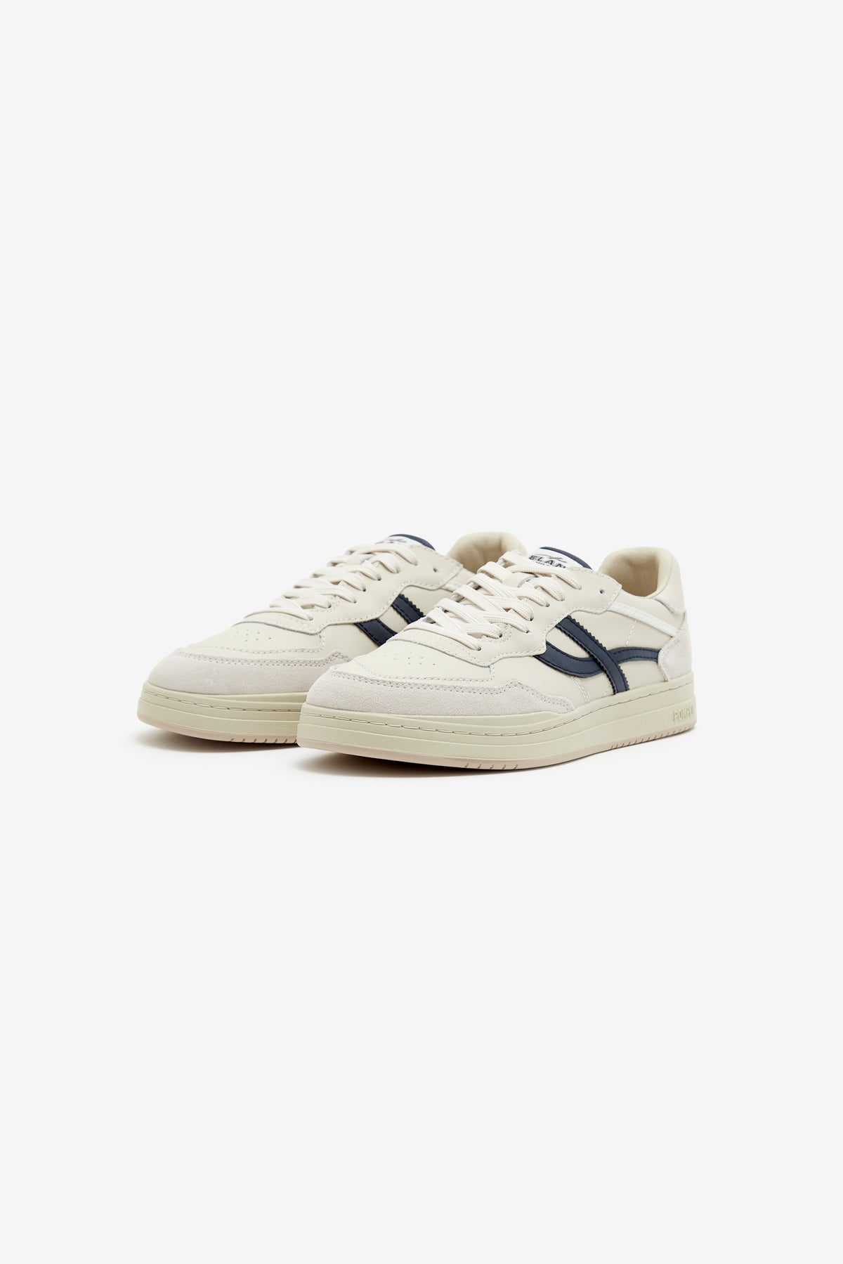 ELAN PIPPA LEATHER ECRU NAVY