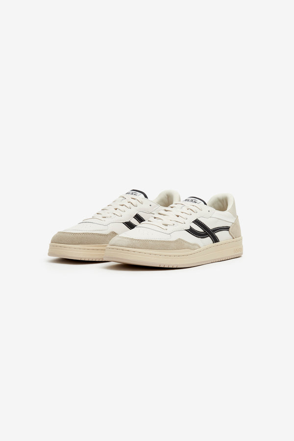 ELAN PIPPA LEATHER OFF WHITE ANTHRACITE