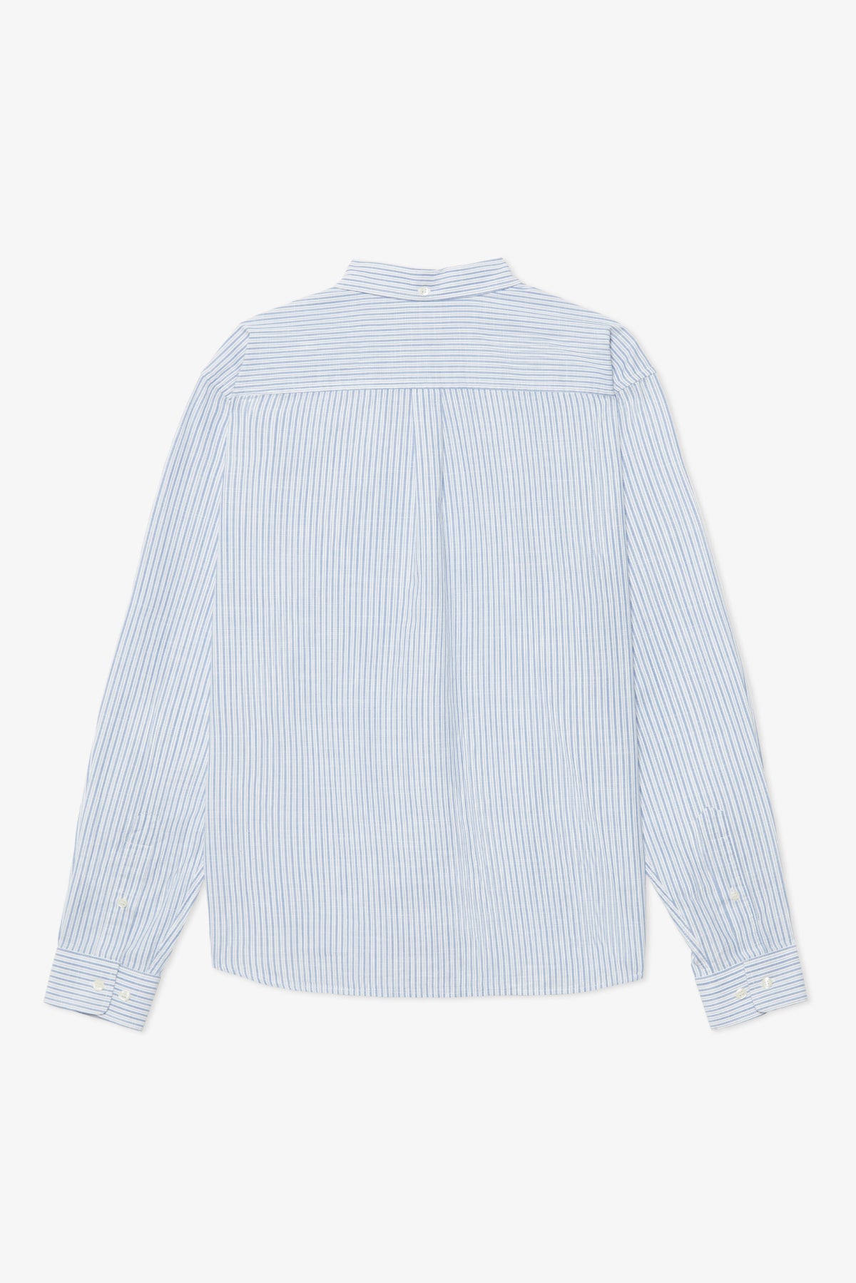 EMILIO SKY BLUE SLUB COTTON SHIRT