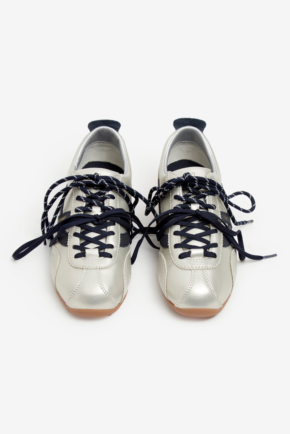 GEMINI LEATHER SILVER NAVY WO