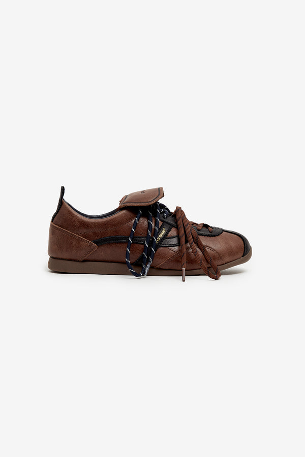 GEMINI LEATHER BROWN NAVY WO
