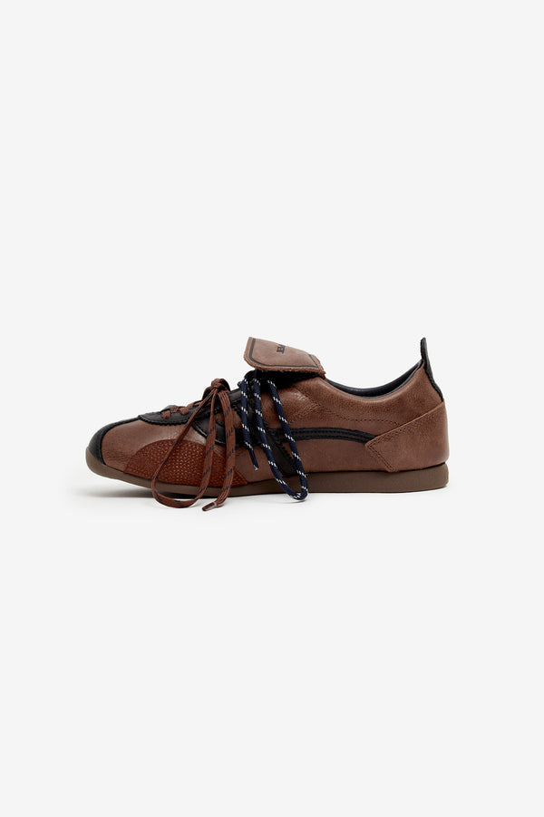 GEMINI LEATHER BROWN NAVY WO