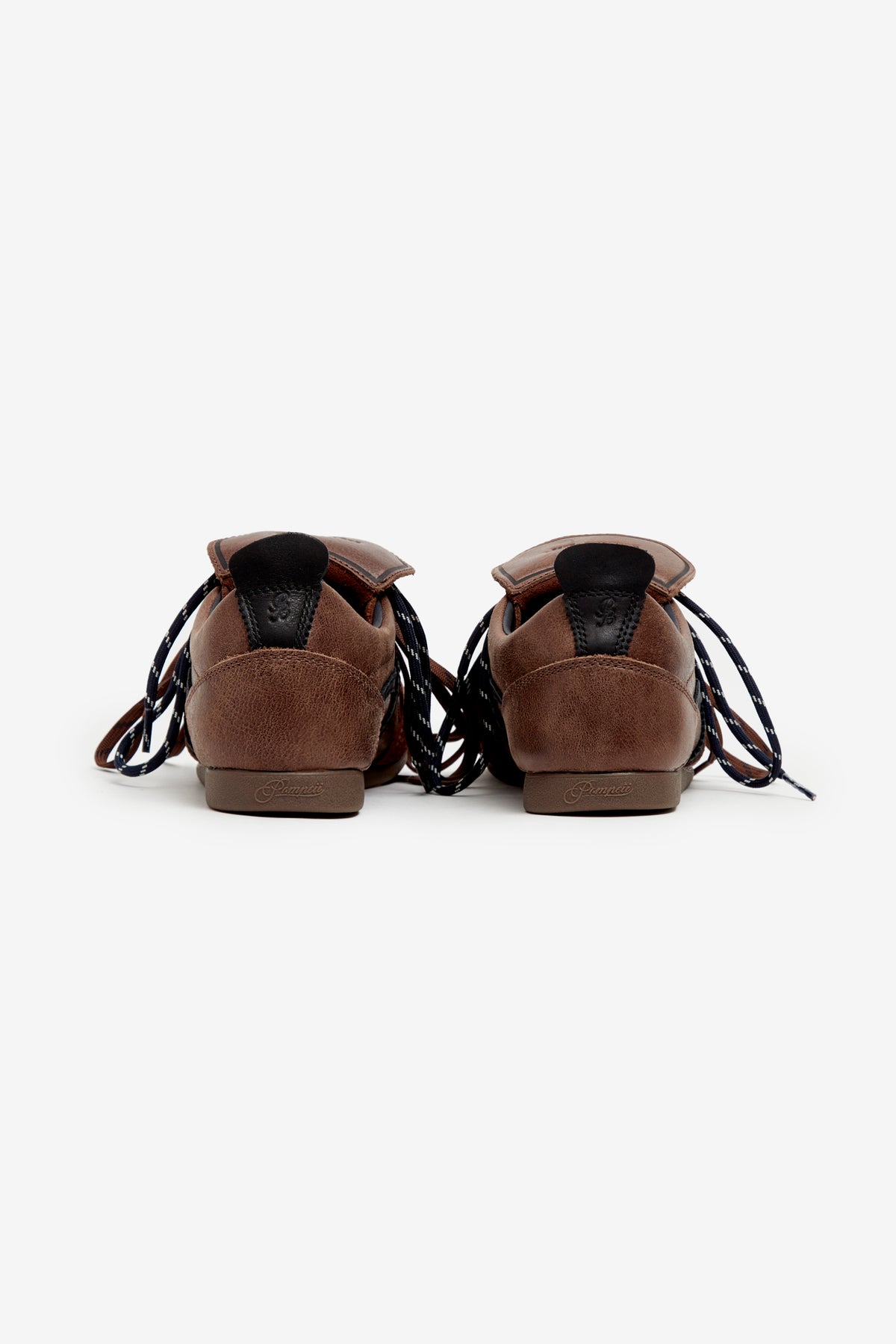GEMINI LEATHER BROWN NAVY WO