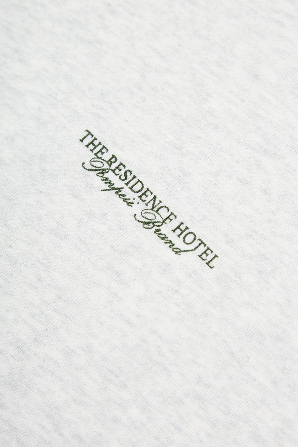 GREY RESIDENCE HOTEL GRAPHIC CREW NECK