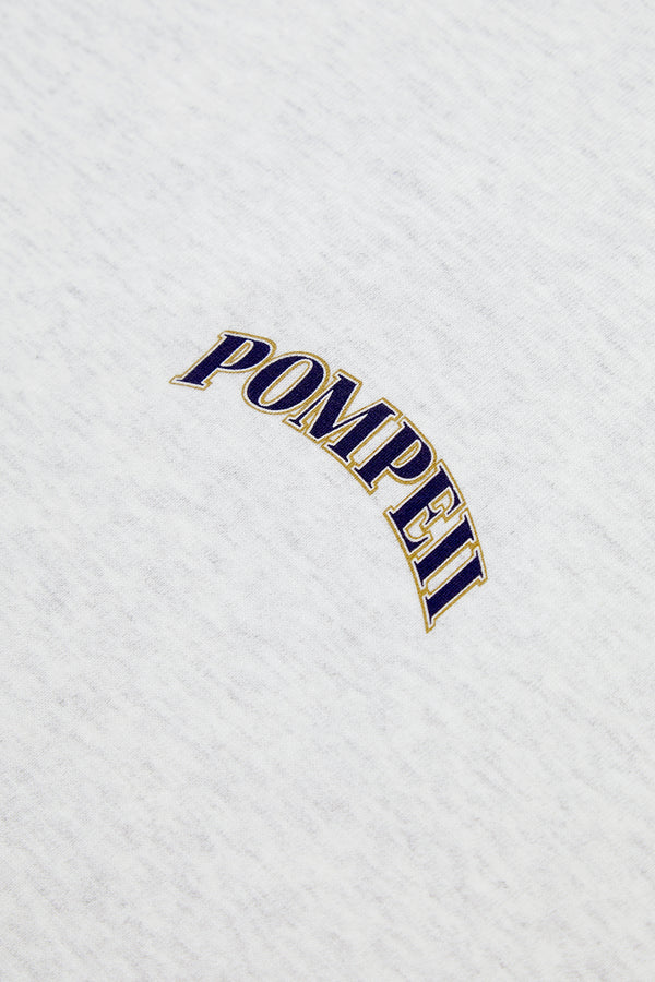 LIGHT GREY MELANGE MADRID BOXY TEE