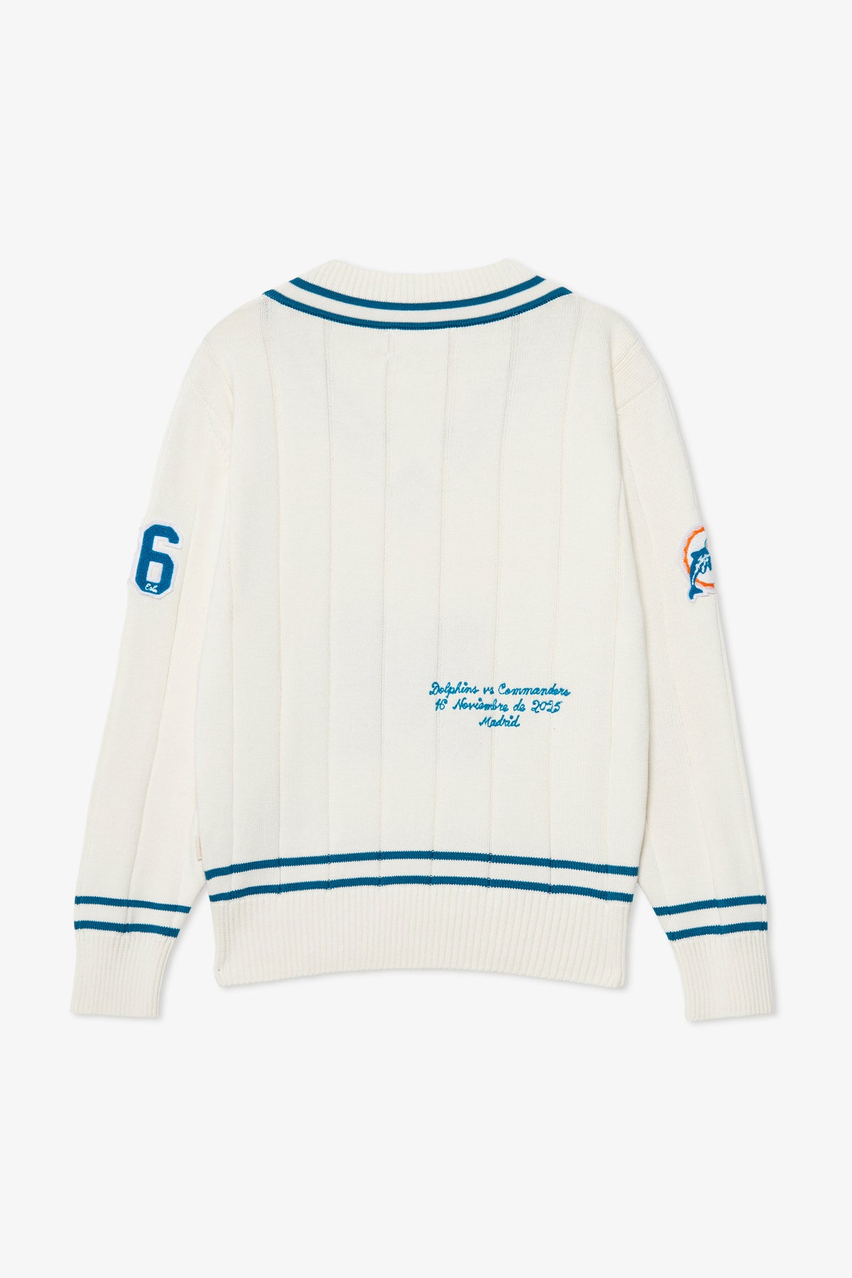 MIAMI DOLPHINS V-NECK KNIT