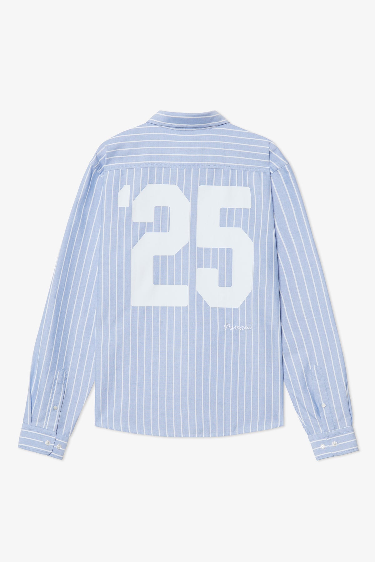 CAMISA REGULAR AZUL RAYAS