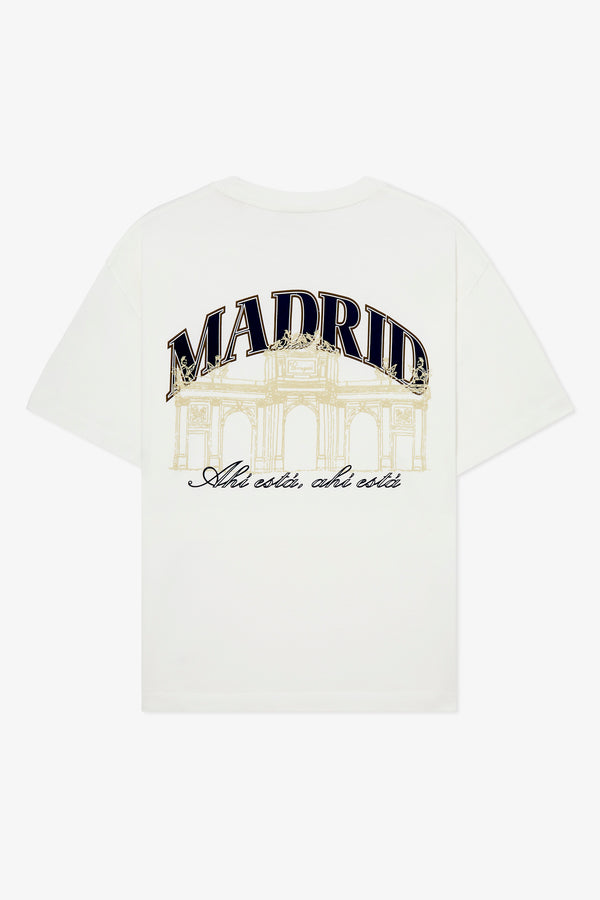 OFF WHITE MADRID BOXY TEE