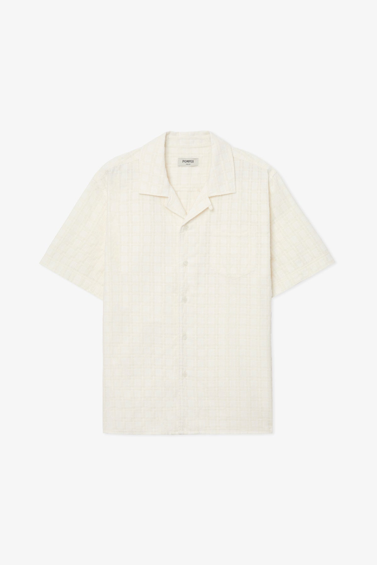 CREAM IKAT SHIRT