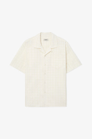 CREAM IKAT SHIRT