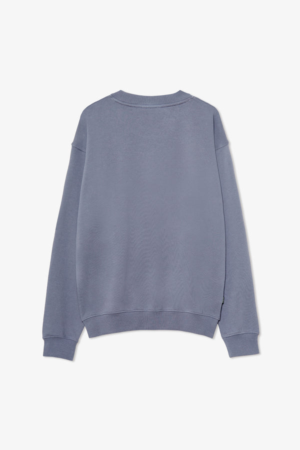 STEEL GREY LOGO CREWNECK SWEAT