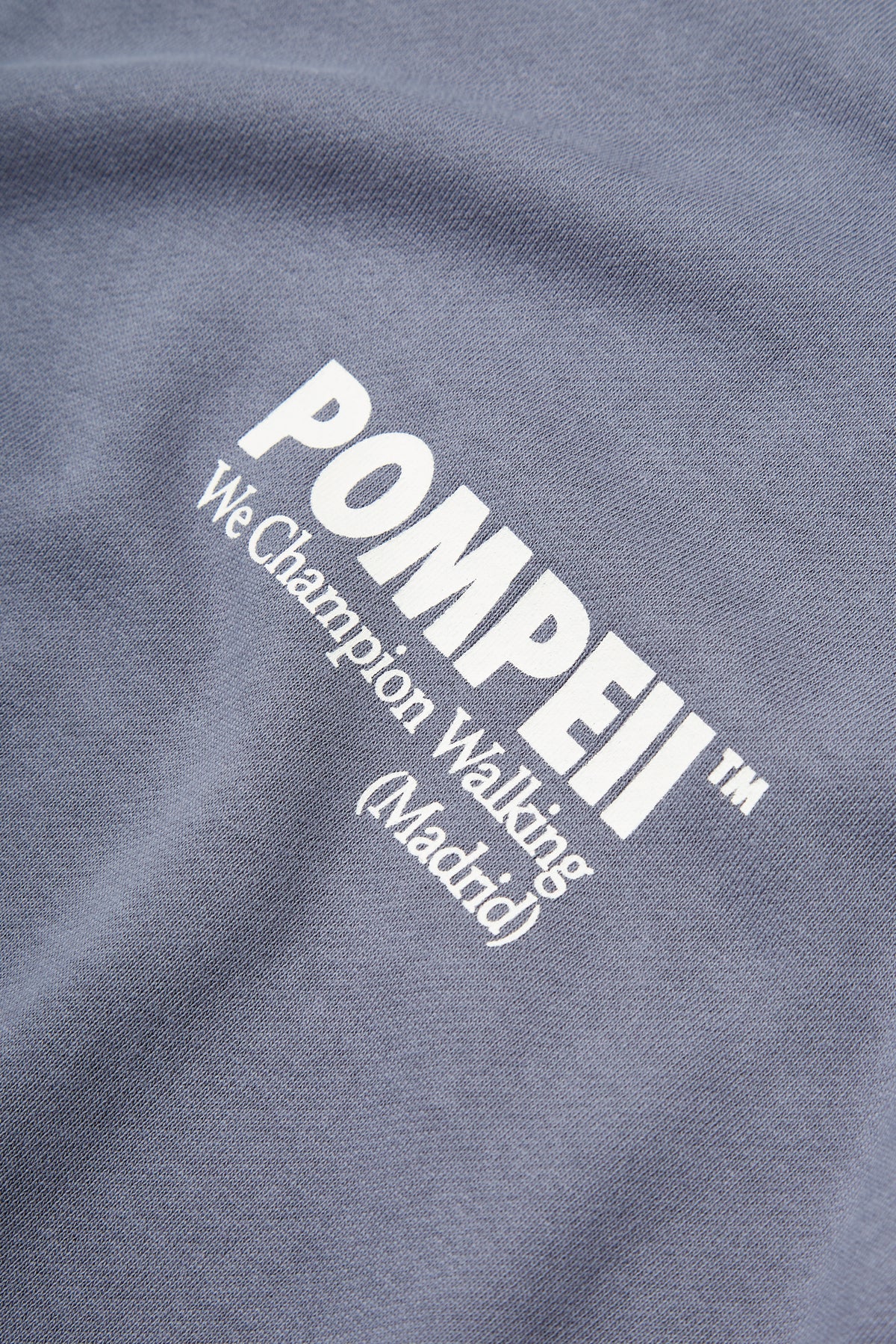 STEEL GREY LOGO CREWNECK SWEAT