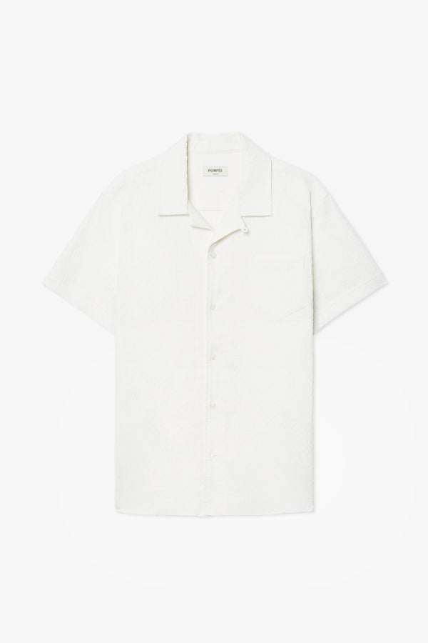 TEXTURED WHITE SHIRT