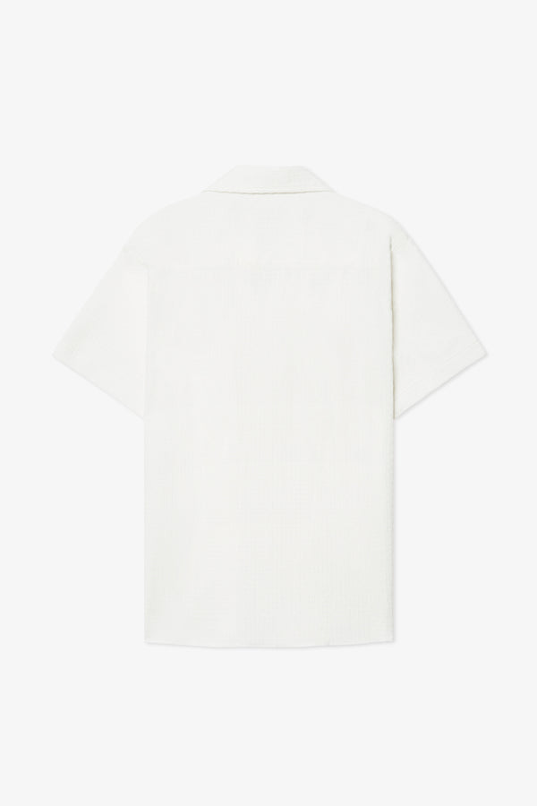 TEXTURED WHITE SHIRT