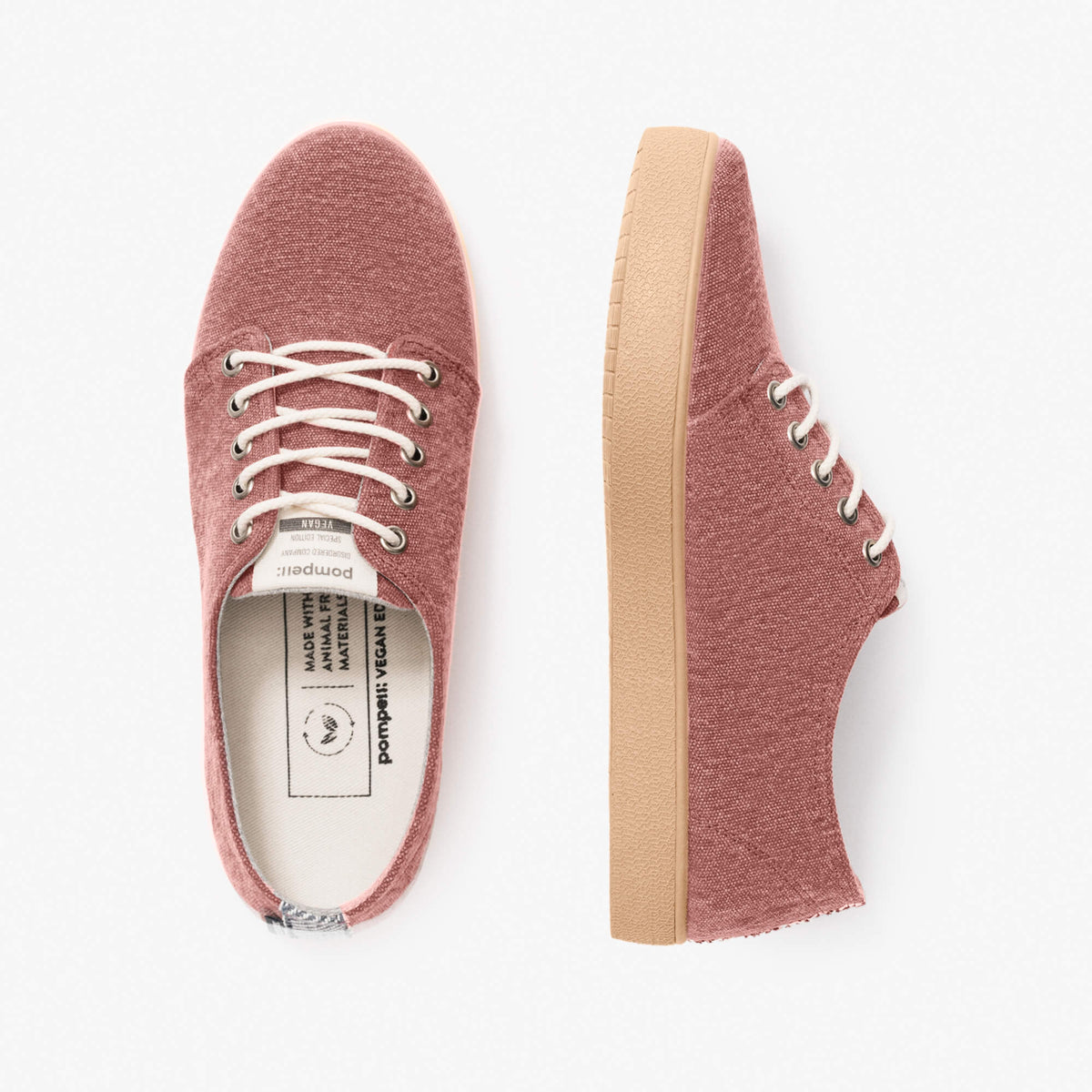 Zapatillas Pompeii Higby Rouge Vegan Woman