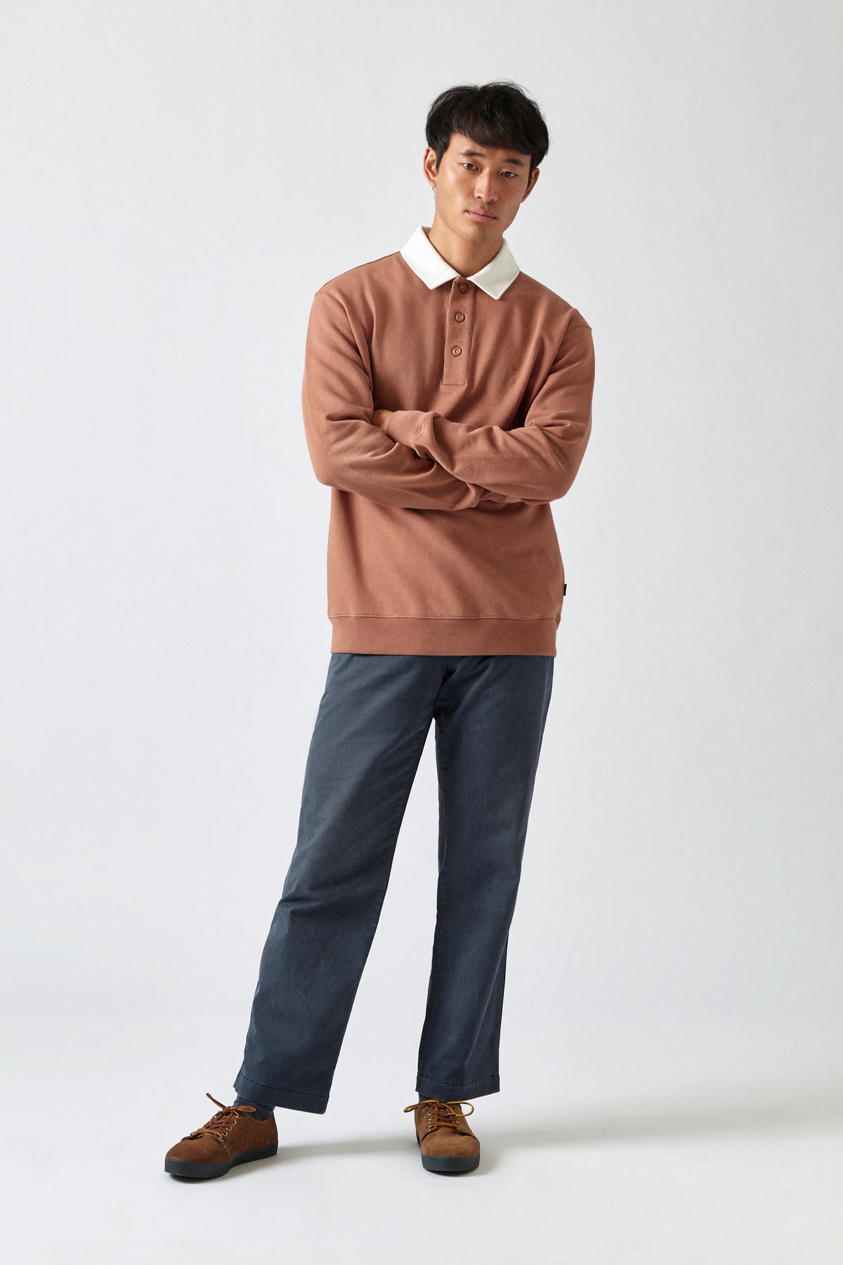 THE MUSHROOM POLO SWEATER