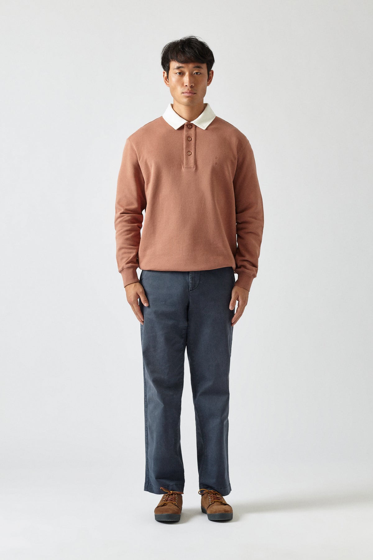 THE MUSHROOM POLO SWEATER